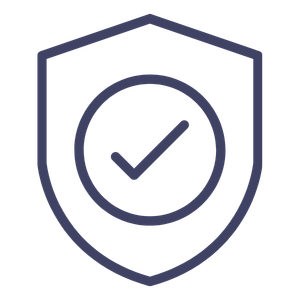Icono de escudo con verificación que destaca los ingredientes comprobados y de calidad en Organart.
